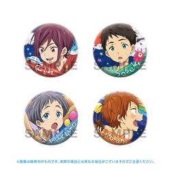 919 Free! Eternal Summer Can Badge Set - Samezuka Kids | KA