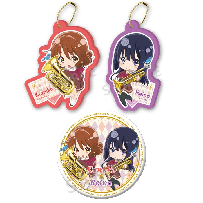 1721 Sound! Euphonium Oath's Finale Winter Ensemble Acrylic Charm