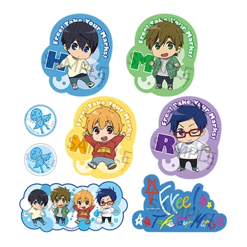 1374 Free! Take Your Marks Sticker Set (Iwatobi ver.) | KA Shop