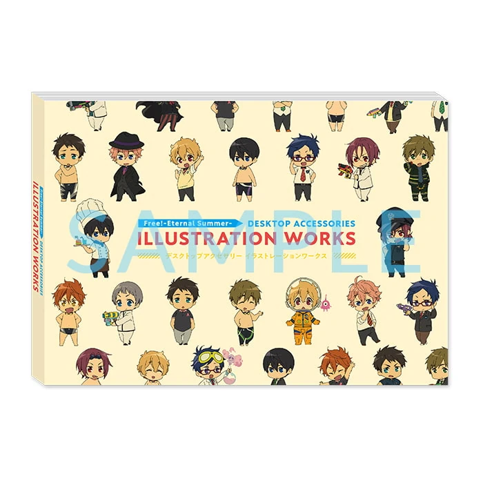 Free! 冊子① イラストレーションワークスセット Free! 冊子① イラストレーションワークスセット Free