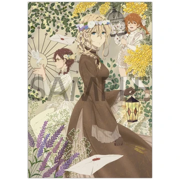 1974 Violet Evergarden Gaiden 2020 Poster School Calendar | KA