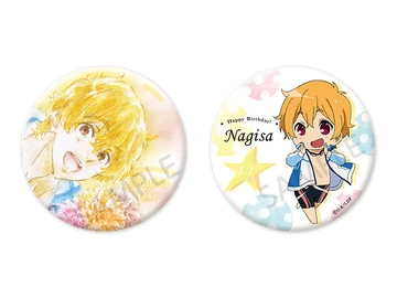 1475 Free! Series Hopeful Birthday Can Badge Set (Nagisa) | KA
