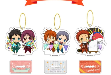 775 Free! ES Can Badge Collection Set Iwatobi ver. | KA Shop Wiki