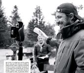 Alexandre Astier sur le tournage