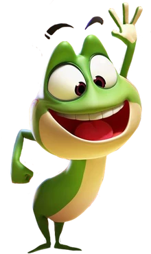Dessin Grenouille Qui Saute