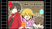 Shintaro, Momo y Hibiya en "Mekakushi Code"