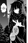 Azami asks the man to promise her not to run away from her (34. Shinigami Record IV)