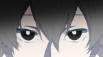 A close up of Haruka's eyes (daze, BD version)