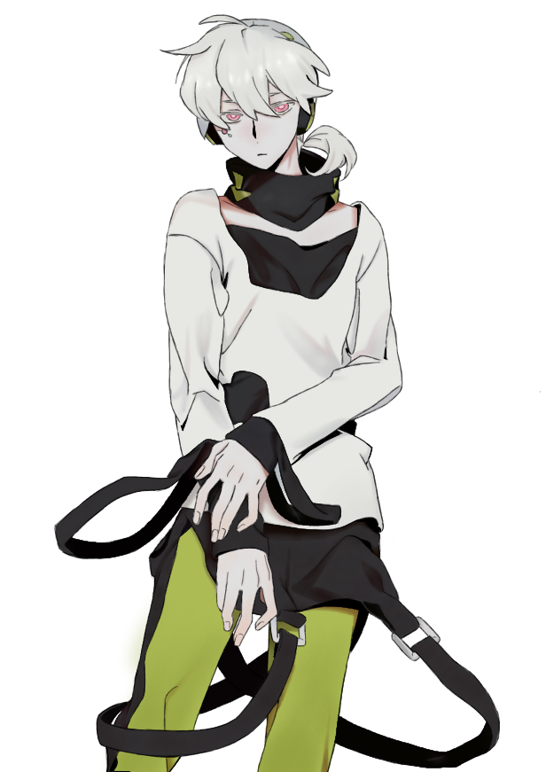 Lineart Mekakucity Actors, anime character outline, png