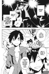 Seto interrupts Momo and Shintaro while they are arguing (Kagerou Daze Vol. 2, 08. Tsuisou Forest)