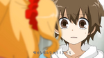 Hibiya looks confused at Momo (Otsukimi Recital)