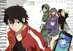 All character designs for the movie - Mekakucity Actors