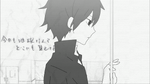 Shintaro spends time alone at the school rooftop during middle school (Toumei Answer)