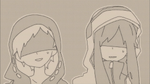 Kano and Kido are mortified by Marry and Momo's shenanigans (Kisaragi Attention)