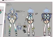 Blanc Senran Neptunia Concept 1