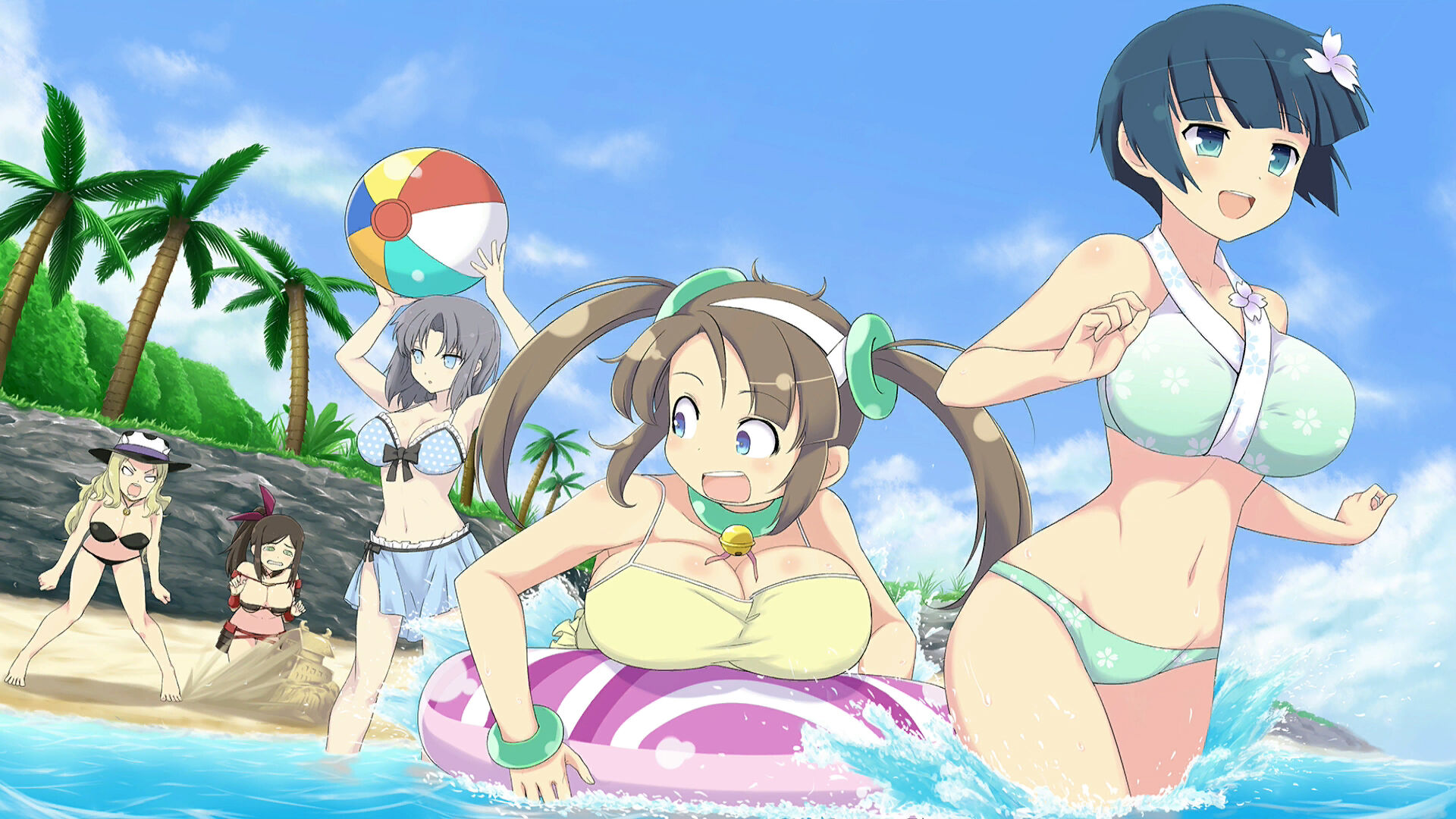 Senran Kagura: Peach Beach Splash - Meet the Contestants