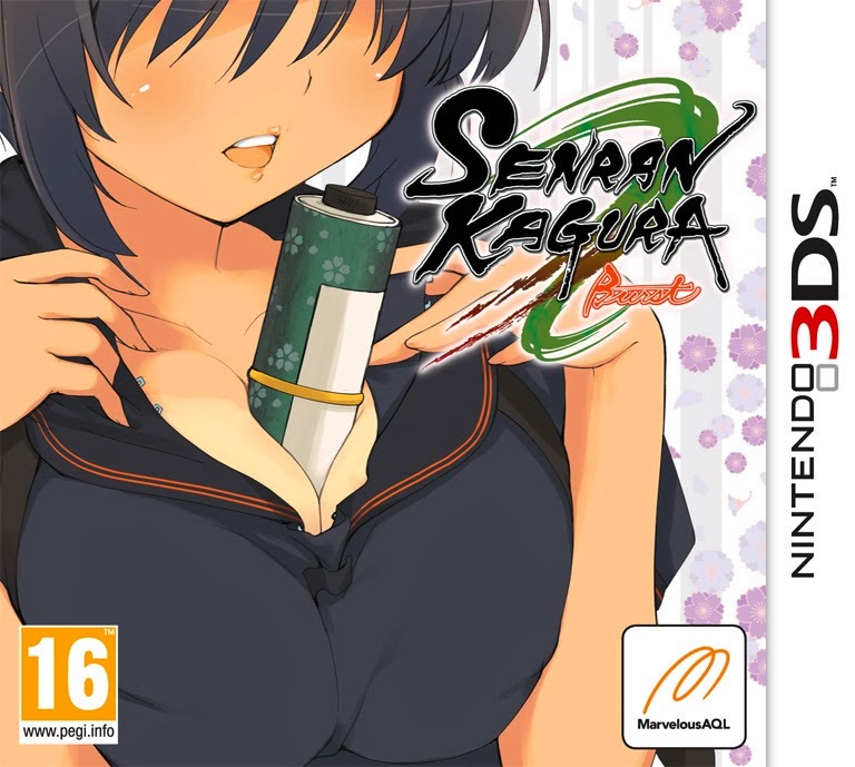 Senran Kagura Burst Guren no Shoujotachi 3DS Marvelous Nintendo 3DS From  Japan