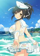 Wet Sailor Girl Asuka