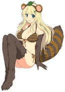 Peach Ball Tanuki Yomi