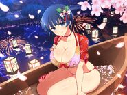 Nighttime Summer Festival Yozakura