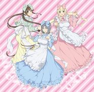 Frilly Lolita Dresses Yumi, Yomi and Ryoubi