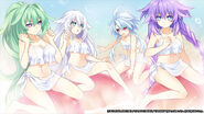Senran Neptunia Four Goddesses on Peaches CG