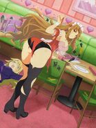 Daidouji Waitress Dress Break