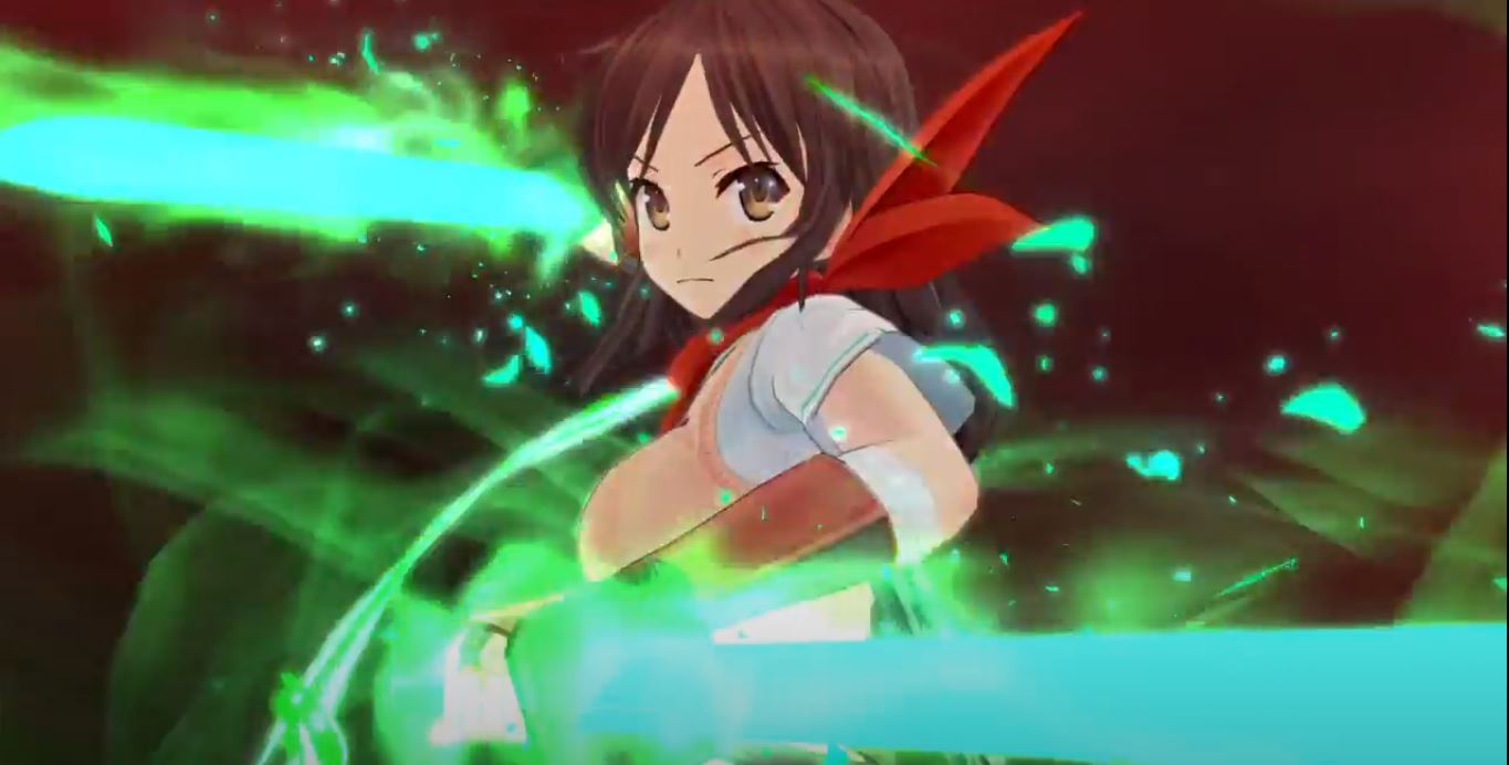 Asuka from The TV animation Senran Kagura: Ninja Flash!