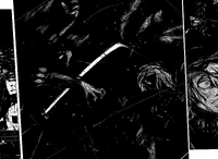 Chihiro severs Hiruhiko's arms