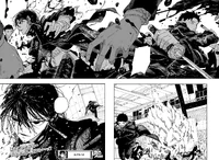 Hiyuki and Chihiro fight together.