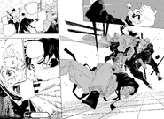 Uruha uses the style to slash down two Kamunabi traitors.