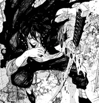 The Master Swordsman, Akemura Soga, in the Seitei War.