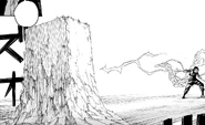 Harima summons a wall of earth