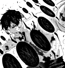 Yura readies Centipede around him