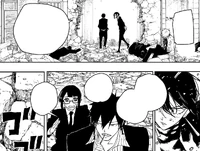 Hiyuki remains while the other Kamunabi members leave.