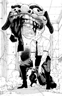 Bingo's head transformed