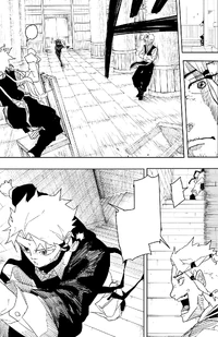 Soya chases Hakuri.