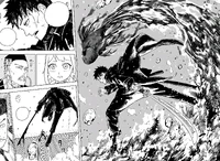 Chihiro uses Aka to counter Norisaku's daruma