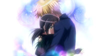 Usui hugs Misaki