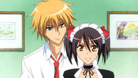 Usui and Misaki photograph