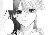 Misaki smiles at Shoichiro