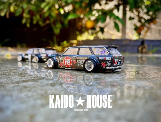 Xe M&ocirc; H&igrave;nh Datsun 510 Wagon Hanami V3 1/64 Mini GT X Kaido House | Việt Nam