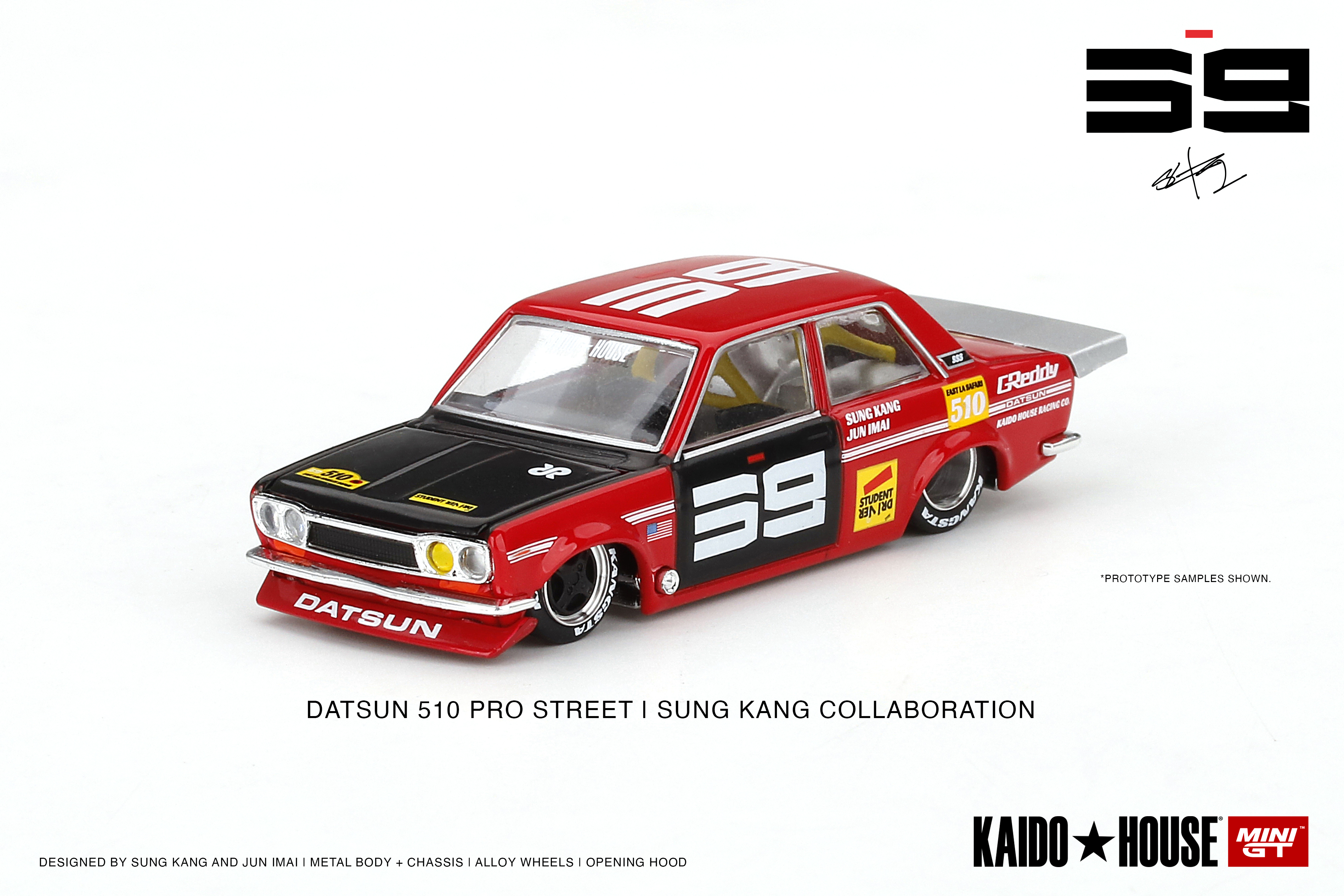 Datsun 510 Pro Street SK510 Red | Kaido House Garage Wiki