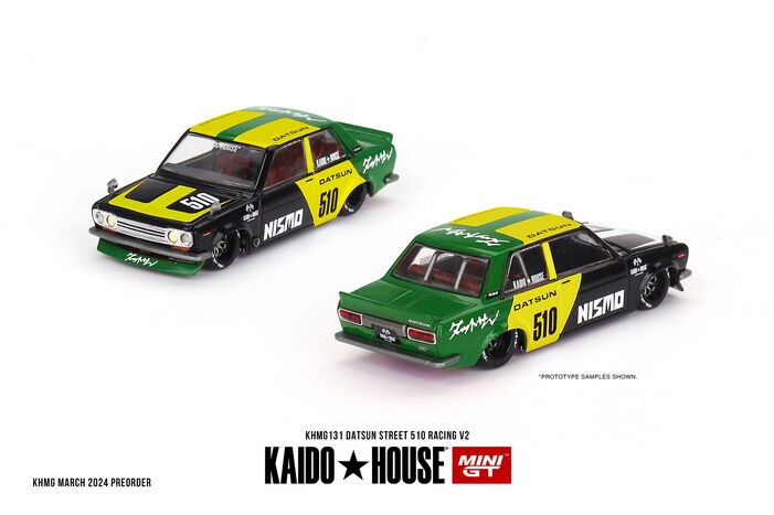 Kaido House x Mini GT Datsun 510 Street Racing V1 - Walmart.com