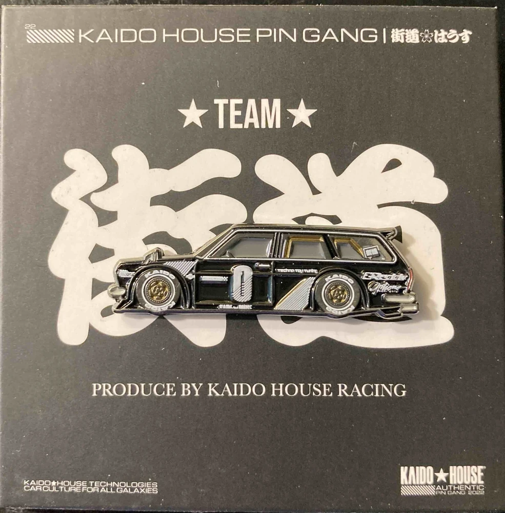 KAIDO HOUSE OSAKA Japan pins 街道ハウス KAIDO HOUSE X OFFSET Enamel Pin Display Case (Two Sizes) – KAIDO