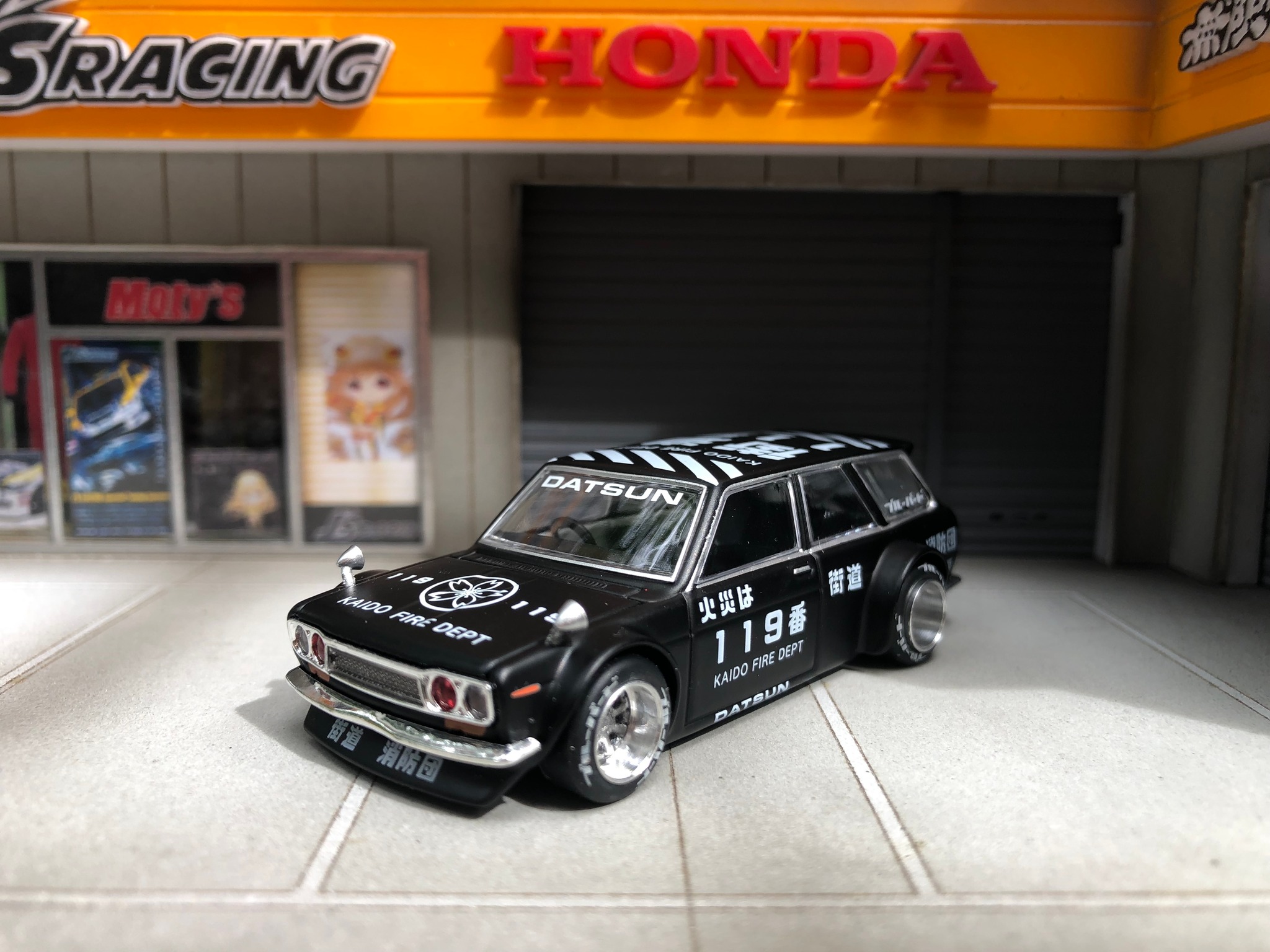 Datsun KAIDO 510 Wagon FIRE Black Limited | Kaido House Garage 