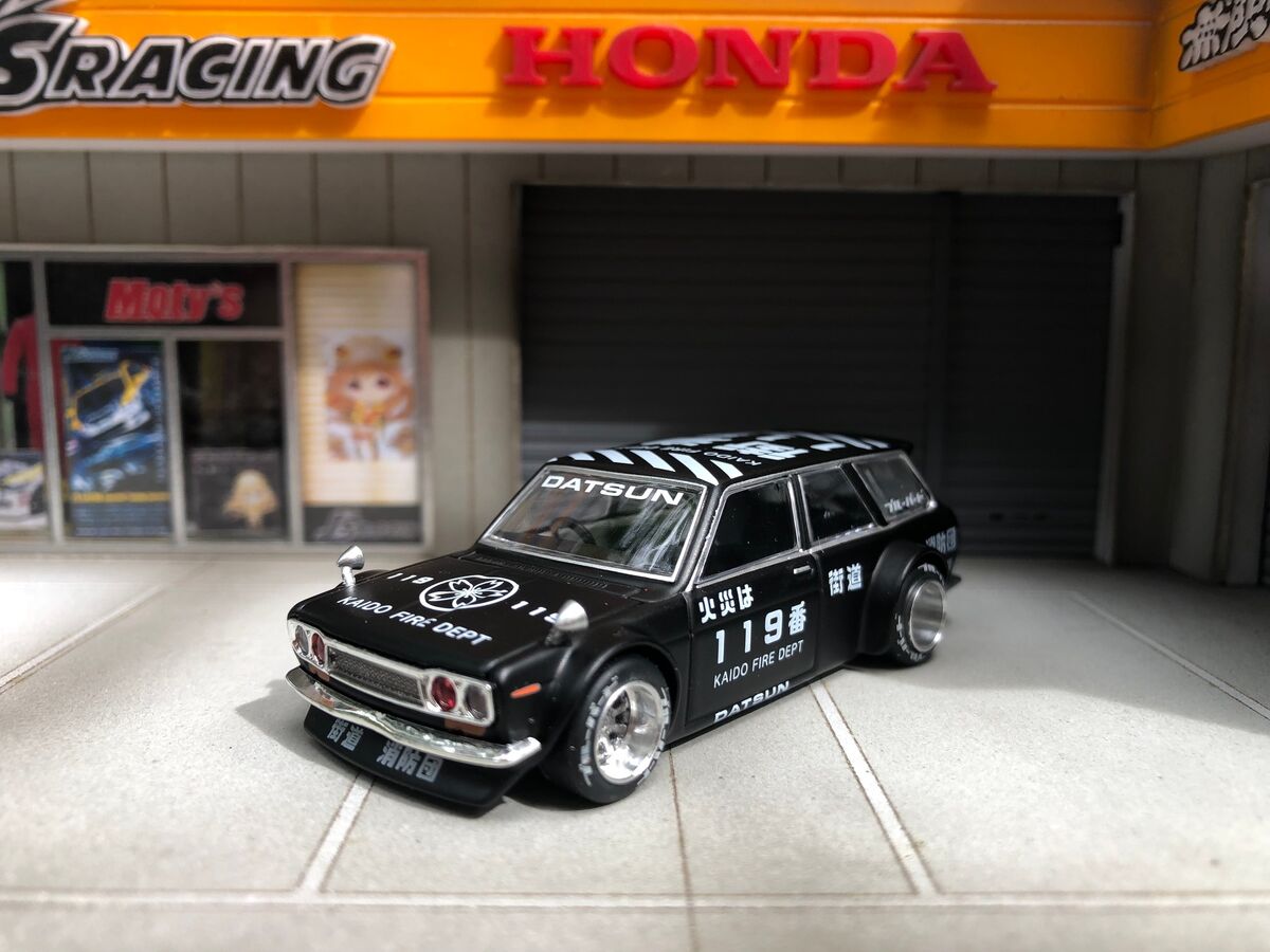 Datsun KAIDO 510 Wagon FIRE Black Limited | Kaido House Garage 