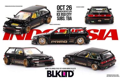 Kaido house Mini Gt Honda Civic Ef LTDEDN Limited Edition