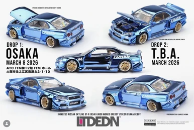 Nissan Skyline GT-R (R34) Kaido Works Millennium Jade 2023 