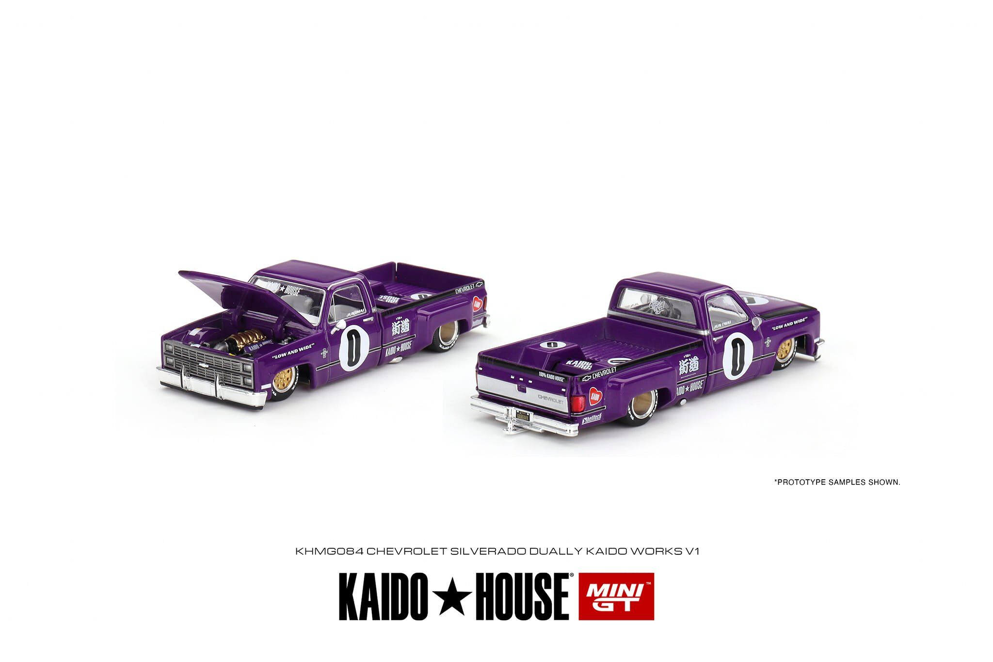 CHASE ！Mini GT x Kaido House 1:64 Chevrolet Silverado